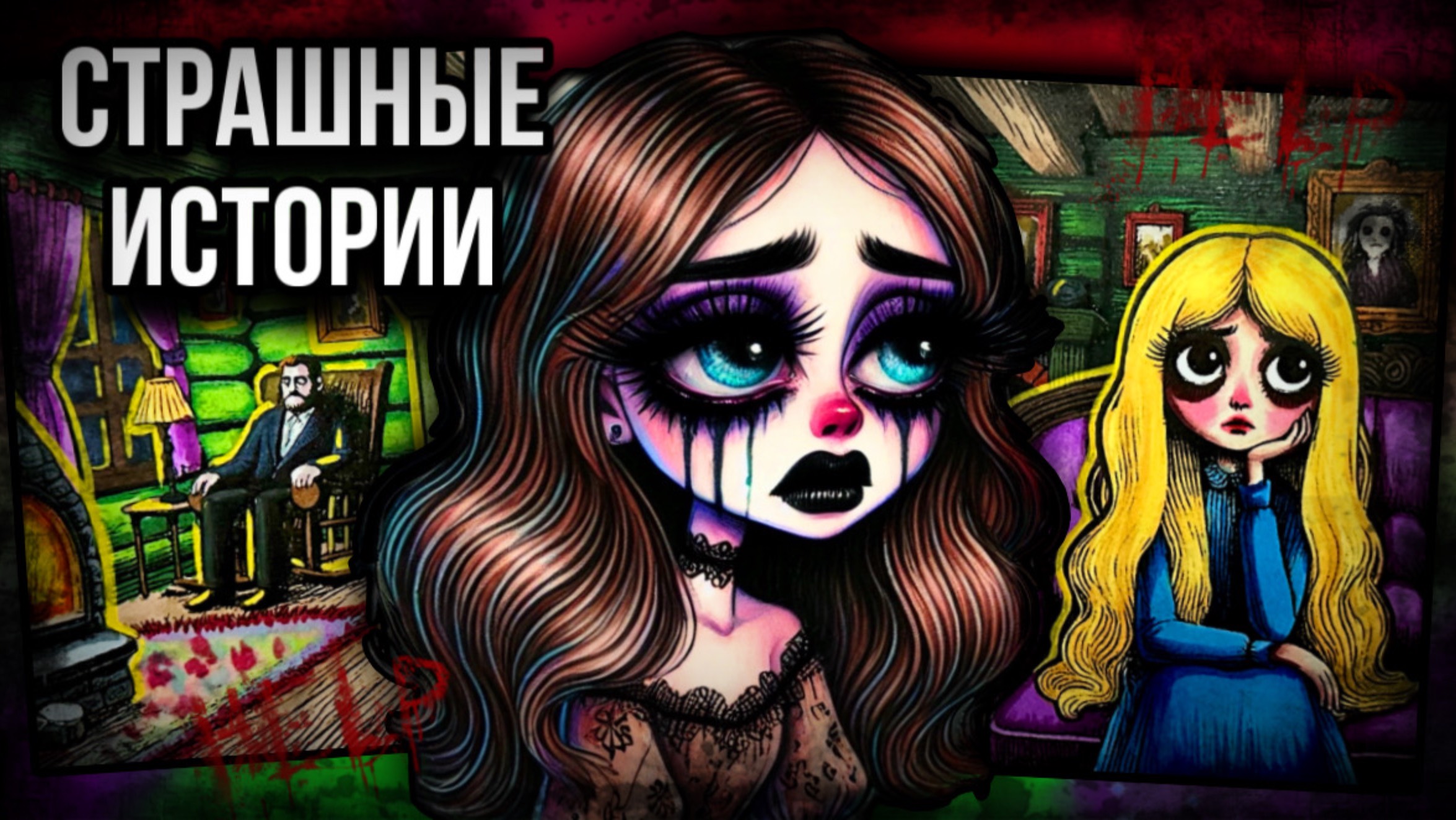 Истории + арт |Весёлые похороны| Страшные истории от Даши Рокс смотреть онлайн