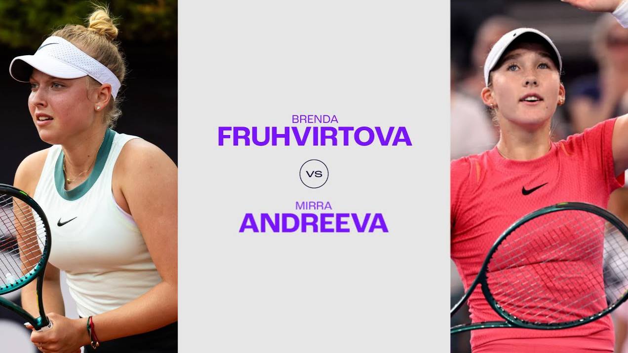 01.07.24. Бренда Фрухвиртова - Мирра Андреева. WTA Wimbledon. Brenda Fruhvirtová - Mirra Andreeva