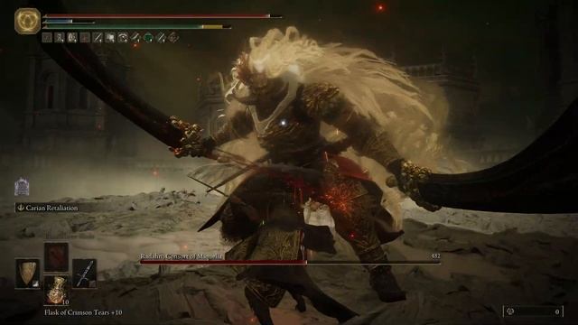 Elden Ring - Promised Consort Radahn Boss Fight (Level 150, No Summons, Parry and Bleed, Pre-Nerf) смотреть онлайн