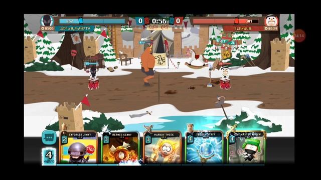 Level 6 Visitors Gameplay | Different Decks | South Park: Phone Destroyer смотреть онлайн