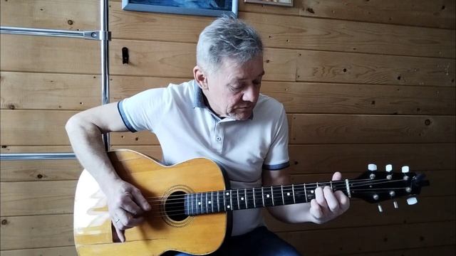 Как сыграть (зажать) на гитаре аккорд ЛЯ минор (Аm), ЛЯ мажор (А) Кирьянов Андрей.