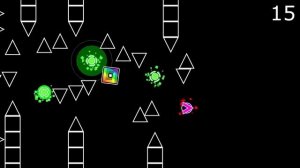 MINUS WORLD with Frame Perfects counter — Geometry Dash