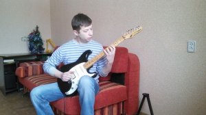 В траве сидел кузнечик на гитаре | In the grass sat the grasshopper, fingerstyle on electric guitar