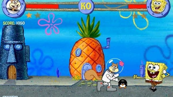 Spongebob Online Games FIGHT GAME