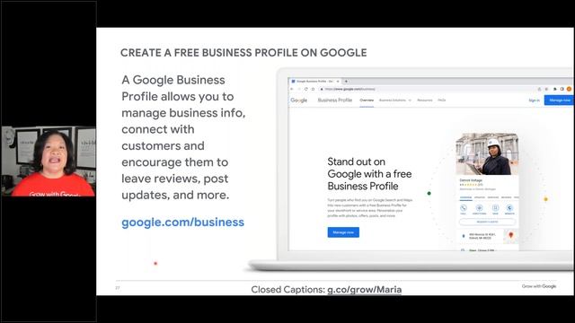 Launch Your Business with Customer Focused Marketing | Grow with Google | Maria Speaks смотреть онлайн