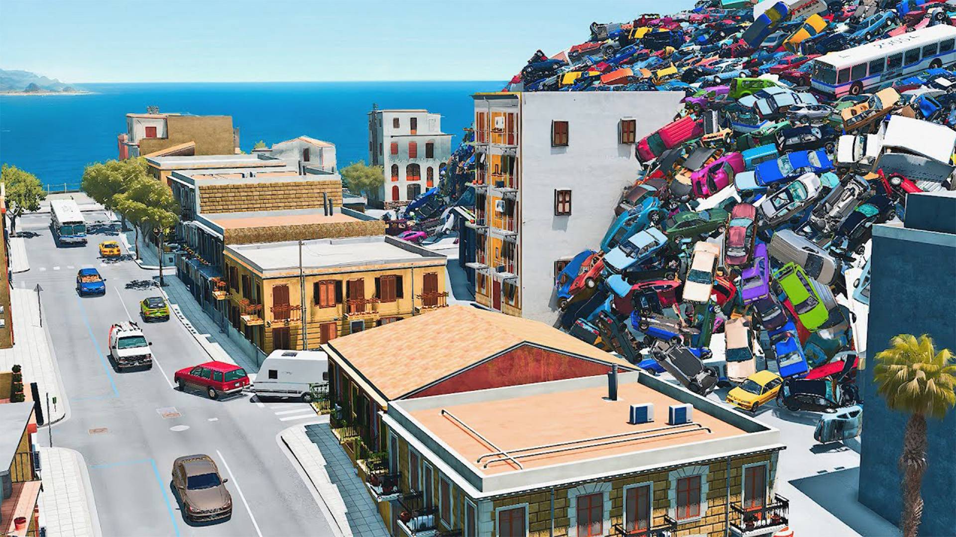 КАТАСТРОФА 😱|BeamNG.Drive|Бемиджи Драйв смотреть онлайн