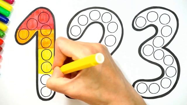 Dibujo Y Colorear Para Niños Figuras POP IT& Dibujo Para Niños
