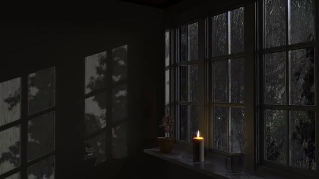 Стук дождя по окну. Rain On Window