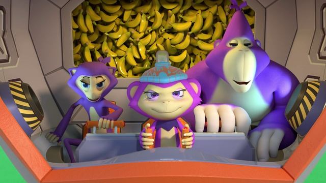 Отважные дракончики, 9 серия. Случай с воздушным шаром смотреть онлайн