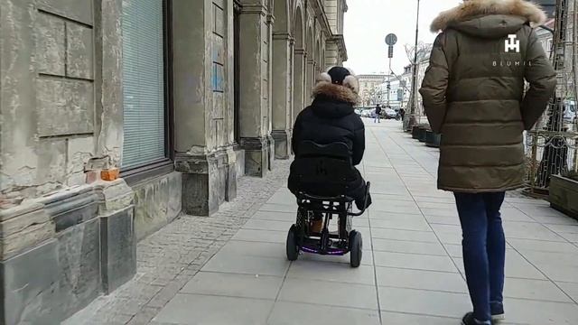 BLUMIL CITY Wheelchair on Segway miniPRO смотреть онлайн