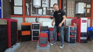 Твердотопливный отопительный котел Stoker АОТВ 8 кВт ( Стокер Ермак )