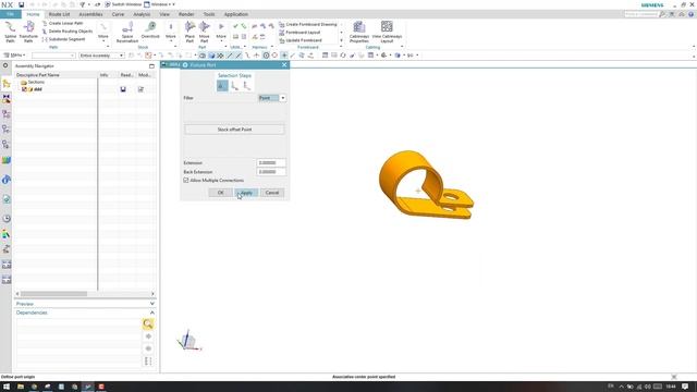 Siemens Unigraphics NX- Electrical Routing/Wiring And Harness || Qualify Fixture Port