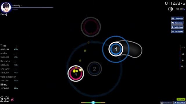Osu! High Free Spirits [TV.Ver] - (StarR's Extra) 98.01% FC {231pp} смотреть онлайн
