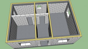 48 квадратов счастья: фундамент, септик, скважина...за 10 дней!
