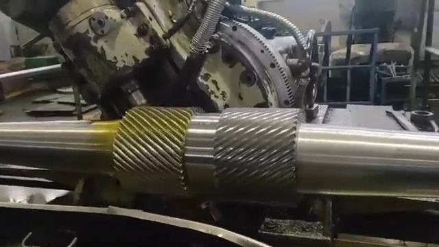 ВЦМ: Зубофрезерная обработка вала - шестерни смотреть онлайн