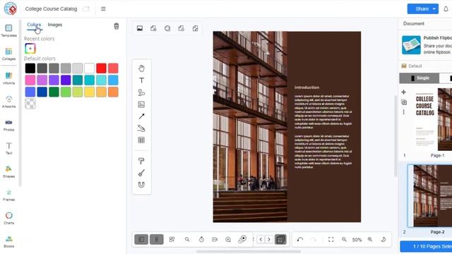 How to Set the Background Color of a Page in Your Book Design смотреть онлайн