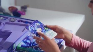 Канцелярский набор для девочек с личным дневником