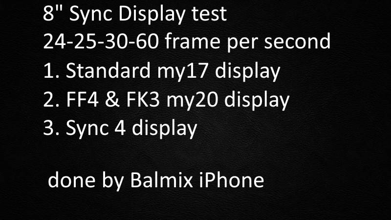 8" Sync Display test смотреть онлайн