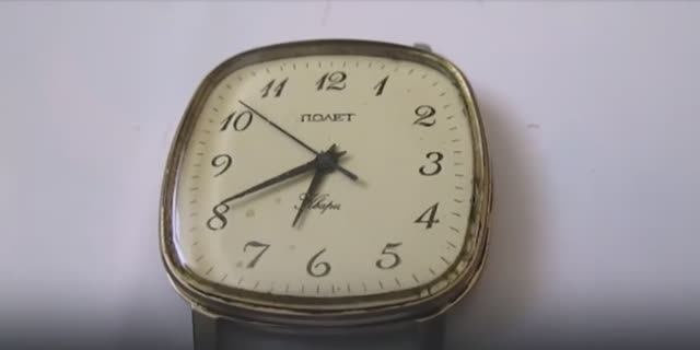 Часы СССР. Позолоченные   Ретро