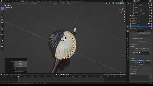 [blender] HAIR Curve & Modeling Tutorial смотреть онлайн