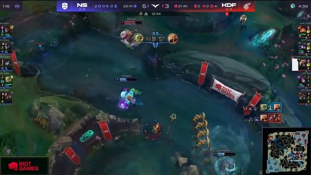 KDF vs NS | LCK Spring 2024 #HIGHLIGHTS смотреть онлайн