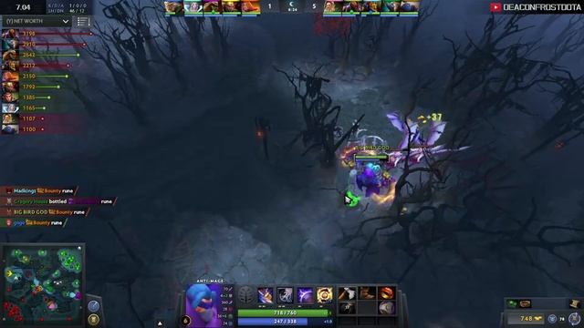 Fear [Anti-Mage] Fast Farm ► TI Winner Efficiency ► Dota 2 [7.04] смотреть онлайн