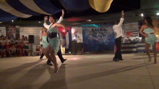 Son show - Salsa club Odessa - Salsa on the beach 2014 смотреть онлайн