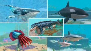 Победила ВСЕХ БОССОВ в мире океана WildCraft