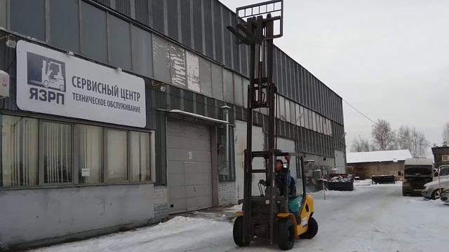 Komatsu FD30T-16. 2008 г.в. 6673 часа смотреть онлайн