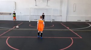 Серия пенальти в детском мини-футболе