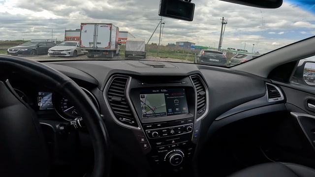 2017 HYUNDAI SANTA FE 2.0 CRDI 186 л.с. 4WD ИЗ КОРЕИ ТЕСТ-ДРАЙВ смотреть онлайн