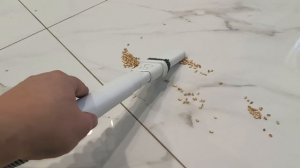 Пример работы вертикального пылесоса Deerma DX700 Pro Combo ч1