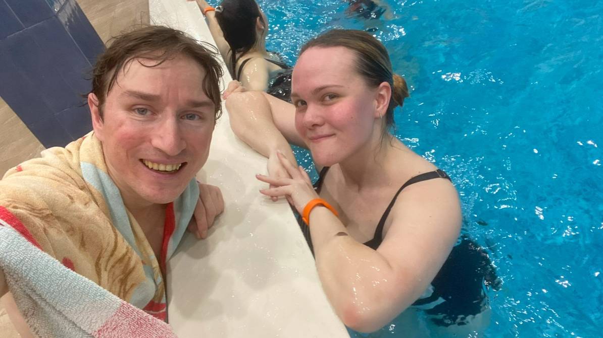 Замес в аквапарке