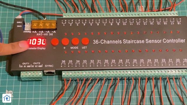 Automatic Stair Light Controller Wiring 🔥 | motion sensor stair light system | stair case automatio смотреть онлайн