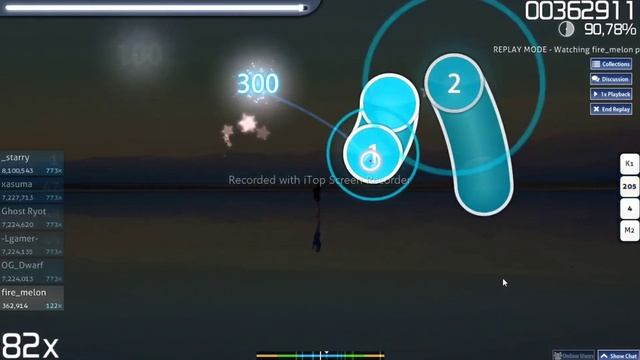 Osu!  Sad Dream (easy)                                           #osu #music #musicgame#game#playin