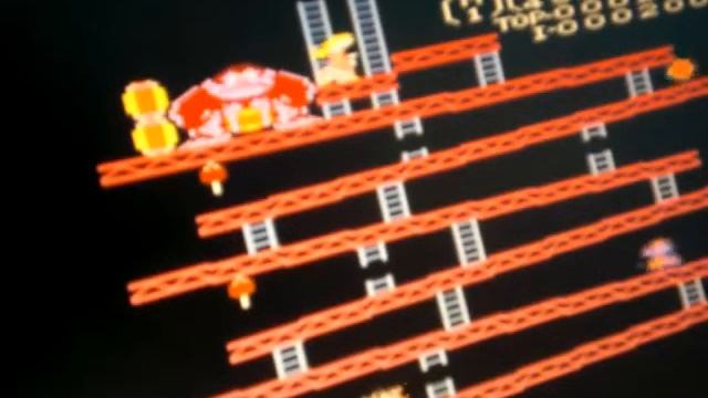 DONKEY KONG S ATARI 7800-Bon jeu de plate forme CLASSIC - Le blues de la manette смотреть онлайн