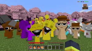 Старый SPRUNKI VS Новый МОД SPRUNKI Incredibox в Minecraft PE | Incredibox Sprunki