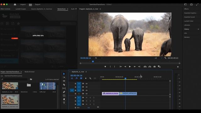 Create The BEST Smooth Seamless Transitions In Premiere Pro