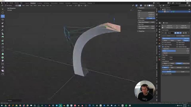 Easy Control Over Mesh Curves/Bevels Using Percent Length and Edge Weights -- Blender 2.8x смотреть онлайн