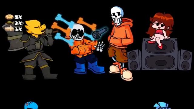 DISTRUST MOD FNF Literalmente Un Mod Sobre Disbelief Sans Underswap