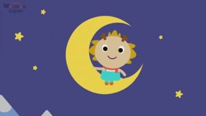 What Do You Do At Night  Evening And Night  Wormhole English - Songs For Kids