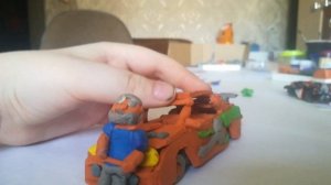 Тойота супра пола уокера+ниссан скайлайн пола уокера из пластилина