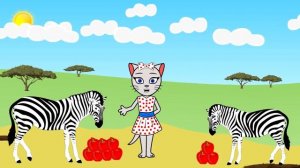 🎓 Математика с кисой Алисой. Урок 9.  Сложение и вычитание в пределах 10-и. (0+)