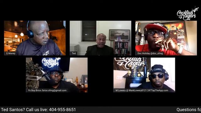 Cocktails & Cigars - Interviewing Author and Motivational Speaker Ted Santos смотреть онлайн