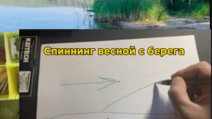 Рыбалка весной с берега на спиннинг. Тактика. Снасти