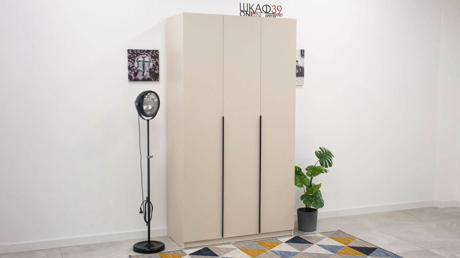 ШК 5 (1200) Шкаф распашной (7 полок + 2 ящика + штанга) Меланж смотреть онлайн