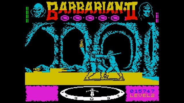 BARBARIAN II - THE DUNGEON OF DRAX [ZX Spectrum] смотреть онлайн