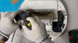 Замена колеса робота-пылесоса Xiaomi