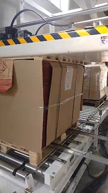 Усилие прижима паллетообвязчика