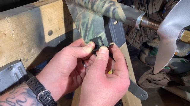 Long Tail Motor Trim Tab Install